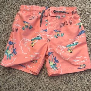Carter's Coral Surf's Up Boys Swim Trunks